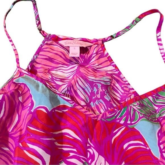 Lilly Pulitzer NWOT Dusk Tank in Peony Print - Picture 4 of 10